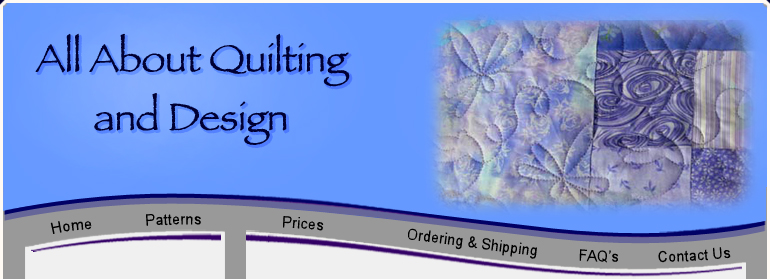 All About Quiliting And Design Header
